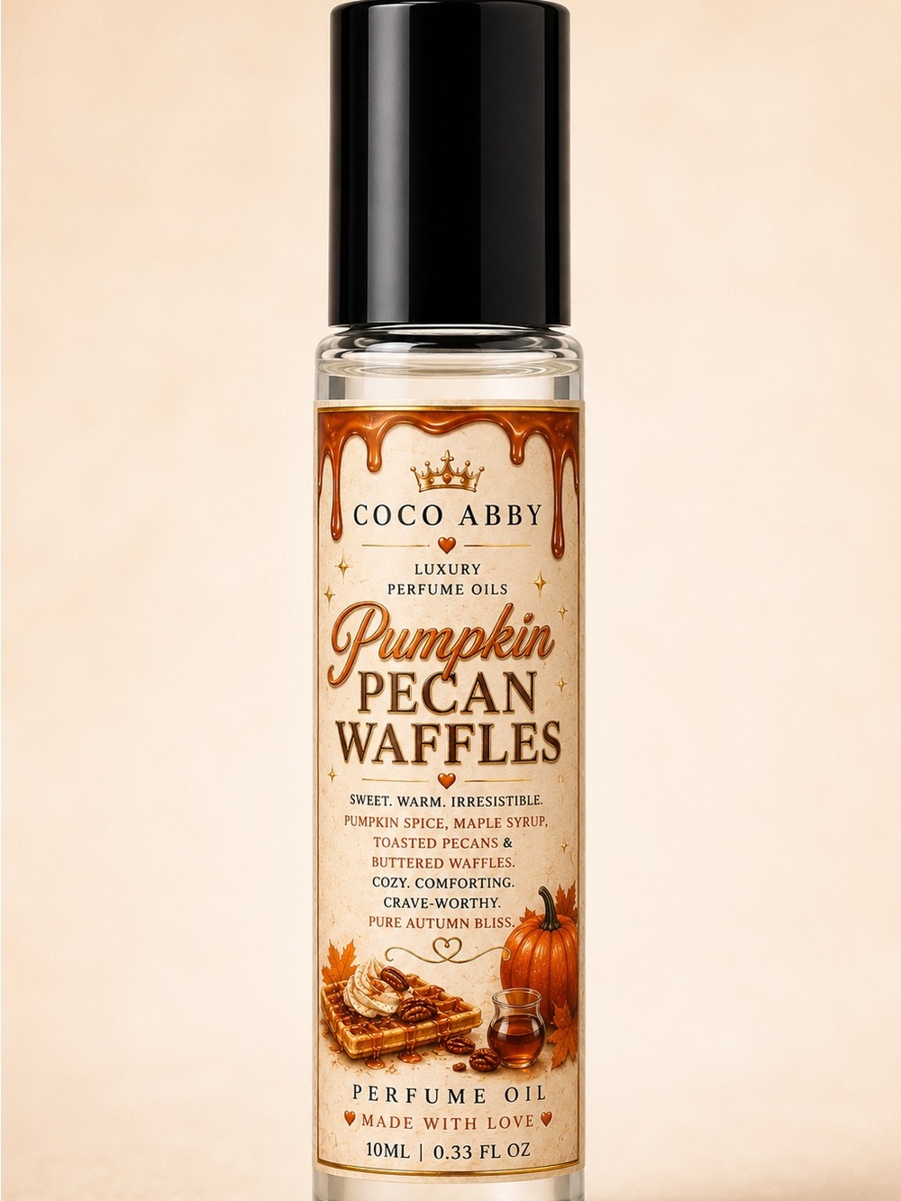 Pumpkin Pecan Waffles Perfume Oil – Amber Brown